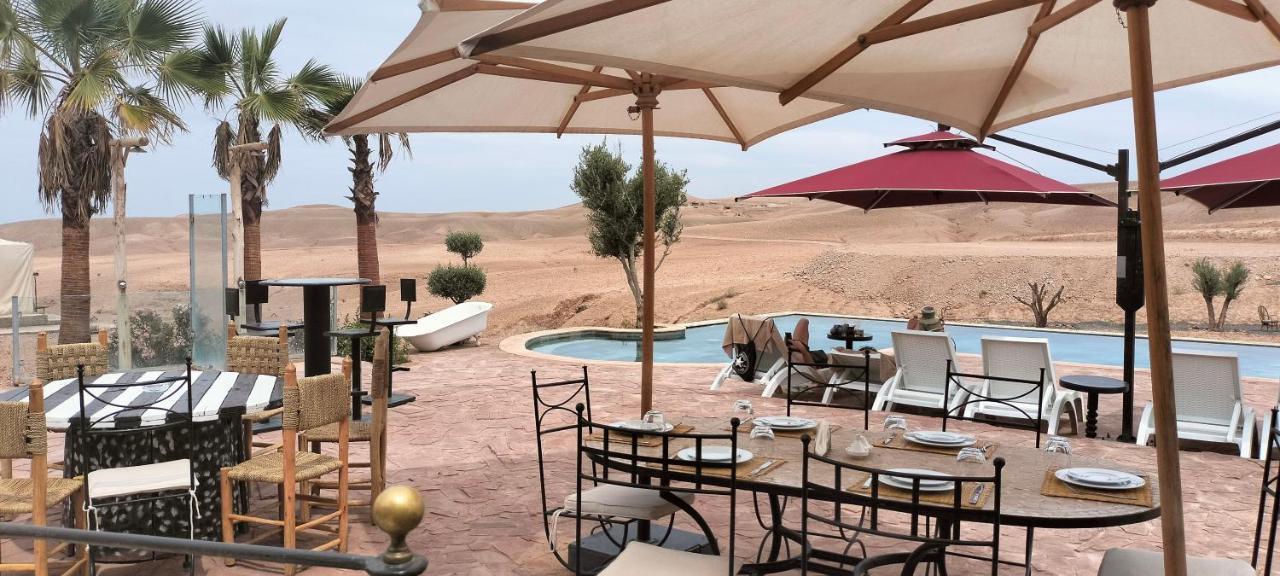 Yes We Camp'S & Spa Agafay El Karia Bagian luar foto