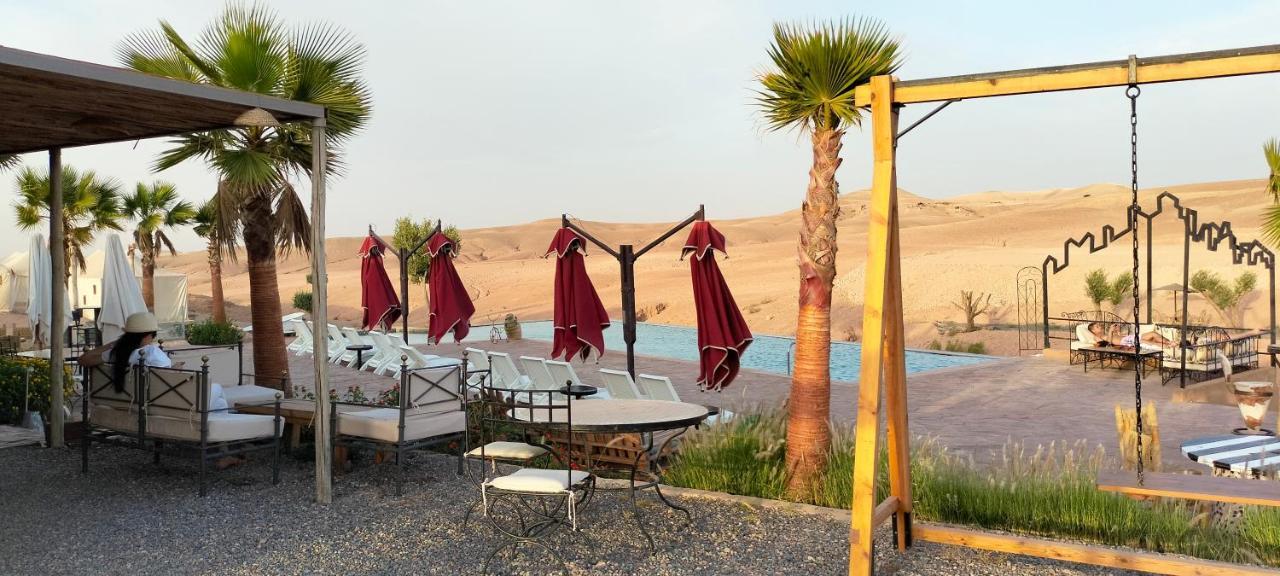 Yes We Camp'S & Spa Agafay El Karia Bagian luar foto