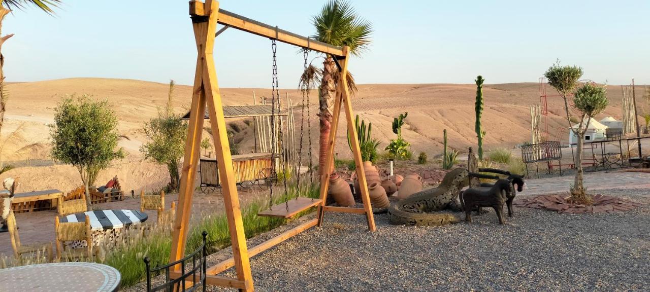 Yes We Camp'S & Spa Agafay El Karia Bagian luar foto